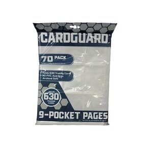 9-Pocket Pages, 70‎ Count,Clear 70 Count (Pack of 1)